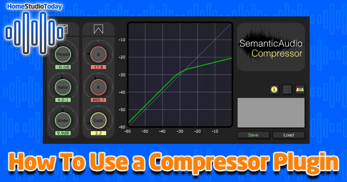 How To Use a Compressor Plugin