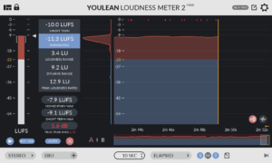 Youlean Loudness Meter 2 main plugin image2