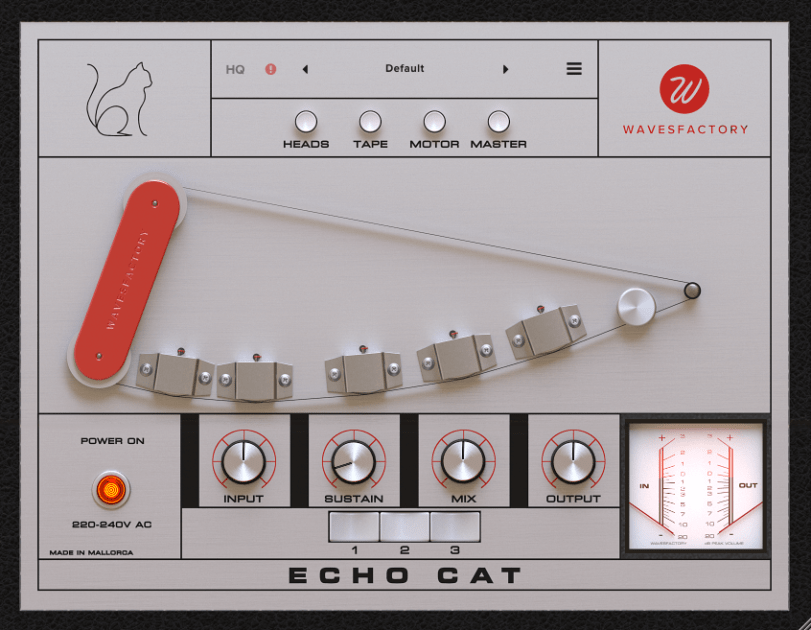 Wavesfactory Echo Cat Review main plugin image