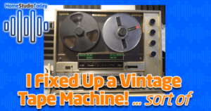 Fixing Up a Vintage Reel-to-Reel Tape Recorder