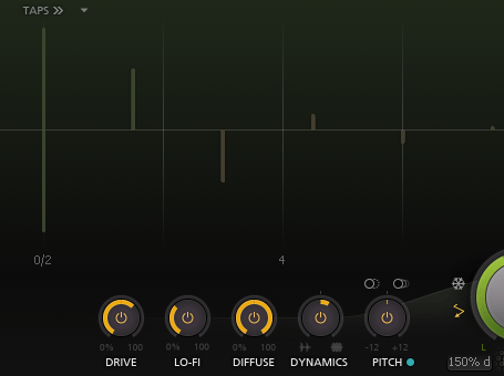 FabFilter Timeless 3 Review Effects and Delay Display